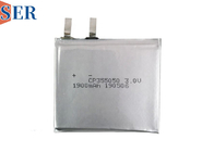 batería suave ultra fina de la bolsa del dióxido del manganeso del litio de la batería CP355050 de 3.0V que embala 1900mAh