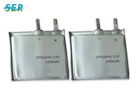 Uso ultra fino primario del voltaje 2400mAh RFID de la batería CP504644 3,0 del litio