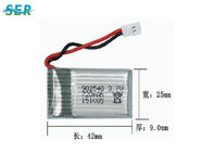 Poder más elevado batería del abejón de 3,7 voltios, litio Ion Battery de 902540 abejones con el PCM del PWB
