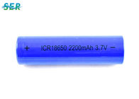 Célula recargable larga ICR18650 de Ion Battery 18650 3.7V 2200mah del litio de la vida de ciclo