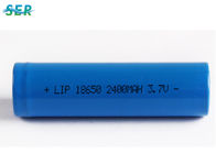 Pila AA segura estable de la ión de litio, 18650 litio Ion Rechargeable Cell 3.7V 2400mah