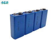 Batería de litio de ER9V 1200mAh 9V, litio recargable Ion Battery de 9 voltios de Li SOCl2 