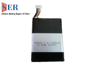Modifique el litio BQ27200 Ion Polymer Cell de la batería para requisitos particulares 7.4V Lipo 595080 del polímero de litio