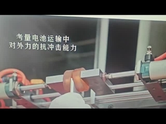 Baterías rectangulares de litio-ión de polímero 3.7V con una sola célula 2.75wh 1900mAh