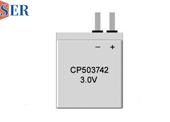 Batería ultra fina primaria rectangular CP503742 de la hoja del litio para los personales que colocan la tarjeta