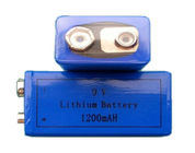 batería del litio MNO2 de la capacidad 1200mAh, baterías primarias CR9V del manganeso de Li MnO2 AA