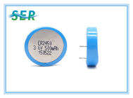 Batería del perseguidor ER2450 Li SOCL2 de GPS, círculo profundo del botón de la pila del litio de 500mAh 3.6V