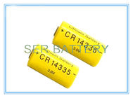 2/3AA célula primaria del litio del poder más elevado de la batería CR14335 3.0V 800mAh del litio MNO2