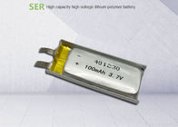 batería recargable 401230 del polímero de litio 3.7V para los auriculares bluetooth