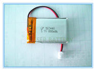 Célula de batería recargable modificada para requisitos particulares del polímero GPS 053448 3.7V Li - Po 503448