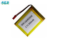 La batería recargable Lipo del polímero de litio embala 3,7 voltios 623048 para el MP3/GPS