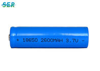 Ión de litio recargable 18650 3.7V 2600mah de la alta batería del dren para las lámparas/las linternas