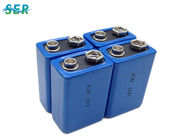 Batería de litio de ER9V 1200mAh 9V, litio recargable Ion Battery de 9 voltios de Li SOCl2 