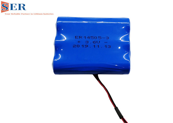 dispositivo de colocación de la batería ER14505-2+HPC1550 GPS del contador del agua de 5400mAh NOTA-IoT