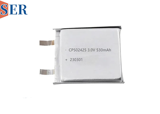 Célula suave suave de la bolsa de la batería 3.0V Li-MnO2 del paquete del manganeso del litio de CP502425 CP502525 para RFID IoT LoRa Alar