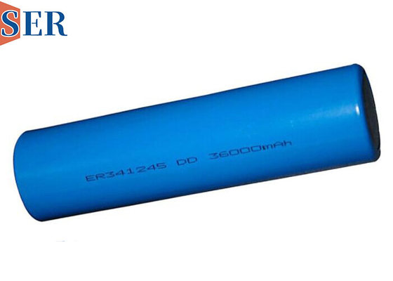 ER341245 3.6V Alta capacidad 35Ah Li SOCL2 Batería DD Tamaño Para la industria del automóvil
