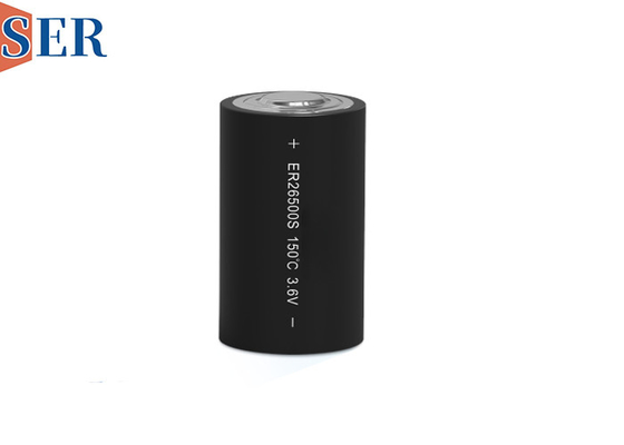 Er26500S 3.6V Li SOCl2 Batería Tamaño C Temperatura alta hasta 150°C Para dispositivo de campo de perforación de petróleo
