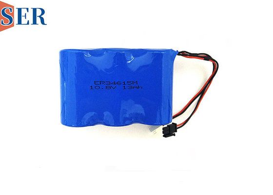 Baterías Li-SOCL2 personalizadas de 10.8V 8500mAh ER26500 3S1P Batería primaria de litio para detector de fuga de vacío