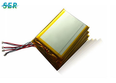 704396 célula de batería de 3500mAh 3.7V Lipo, paquete de poder del polímero de litio para los colectores de datos