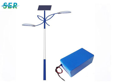 26650 luz de calle solar recargable de la batería de litio de 4S6P LiFePO4 12V 20Ah aplicada