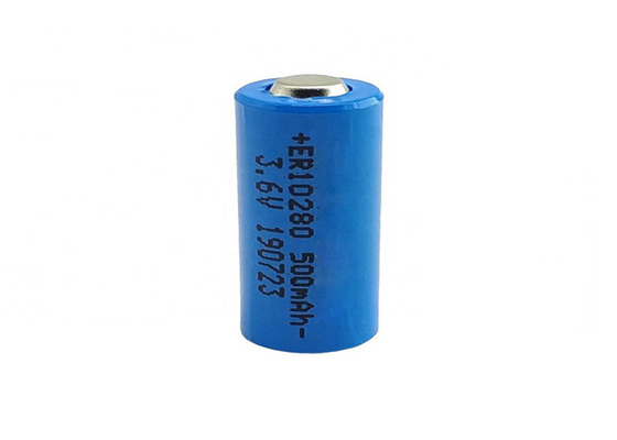 Cloruro de tionil del litio de la batería 3,6 v del litio socl2 del alambre de ER10280 500mAh