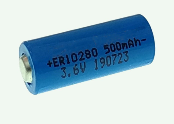 Cloruro de tionil del litio del alambre de la batería 500mAh de ER10280 Li SOCL2 para la radio militar