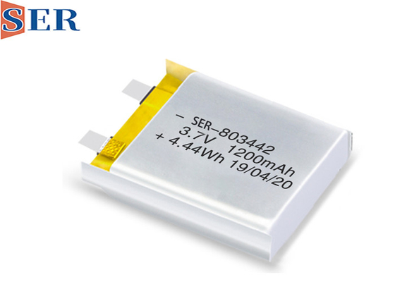 OEM 3.7V 7.4V 11,1 célula 803442 de Li Ion Polymer Battery 1200mAh Lipo de voltio
