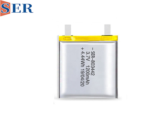 OEM 3.7V 7.4V 11,1 célula 803442 de Li Ion Polymer Battery 1200mAh Lipo de voltio