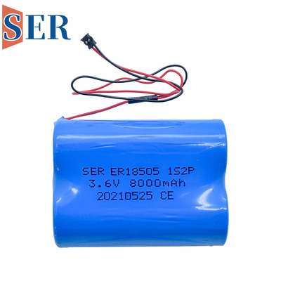 Batería del metal del litio del tamaño 2/3A de la batería 1S3P 3.6V 7.2V 10.8V ER 2/3A de ER14505 Li SOCL2